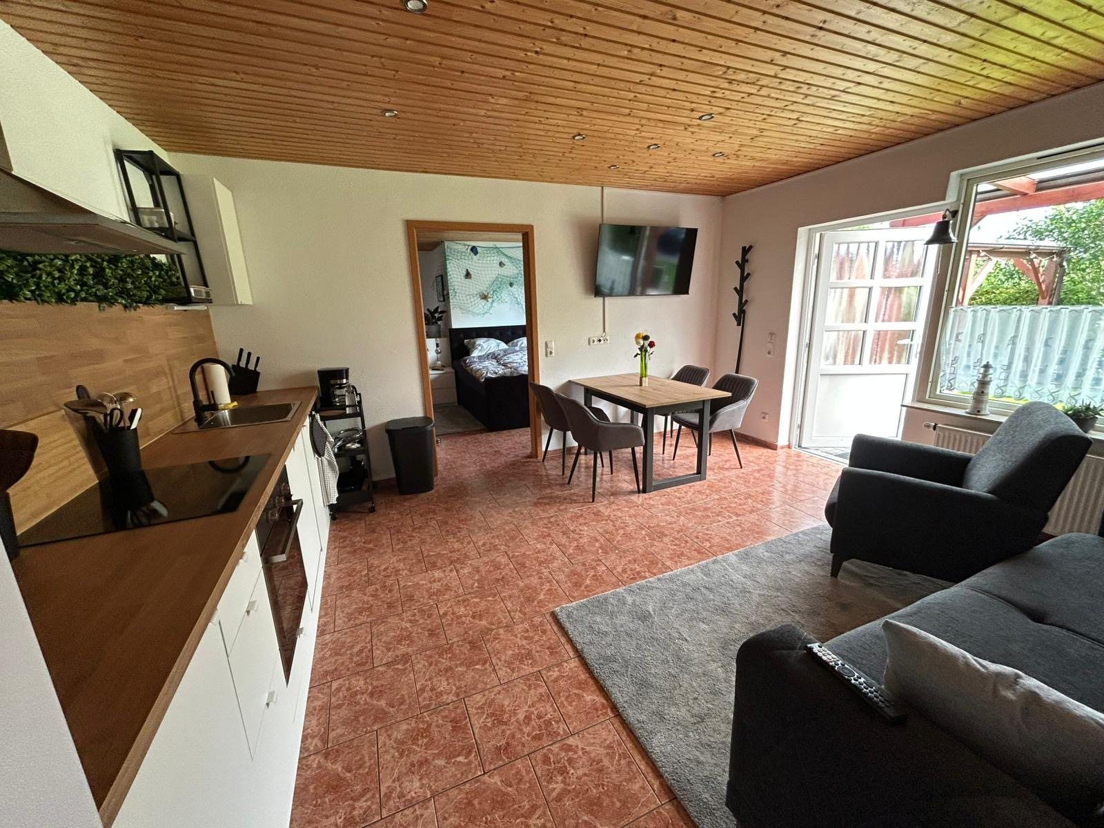Schlafzimmer von Otto mit Terrassenblick